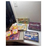Vintage Spirograph, and board games