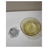 Vtg Covered Butter/ Cheese Dish Hob Star and
