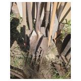 Shovels, rakes saws and more