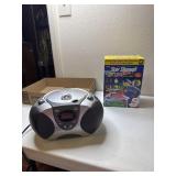 Compact disc and am/fm radio works ans Star