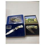 2003 Ford GT pocket knife and John Deere pocket