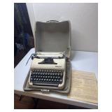 Vintage Olympia manual typewriter in case all