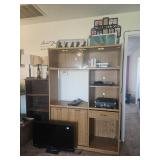 48"×15"×79" entertainment cabinet