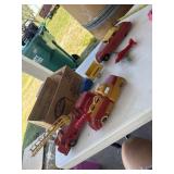 Hubley and other hard plastic vintage toys, Fire
