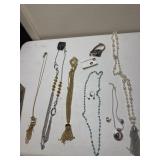 Earrings and necklaces & bracelet