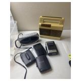 Digital Alarm clock, powers on, 4 portable