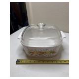 Lg Pyrex Spice of life dish with lid