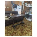 Vintage 48"x20"x30" library table