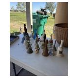 Bell collection in basket