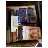 Box of vhs movies