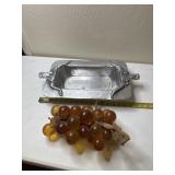 Longhorn pan and Lucite Grapes