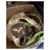 Embroidery and 2 bags