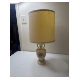 Vintage lamp has crazing untested