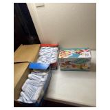 Plastic forks and spoons and Popsicle maker