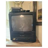 Curtis Mathew TV VCR with remote