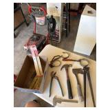 Micrometer, oil filter wrench