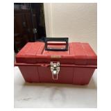 Sequins and beads all in tool box