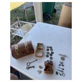 Hollywood California cedar box, mini Crown