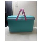 Sewing Basket with Knitting & quilting Supplies