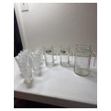 Set Of 9 Vintage Hazel-Atlas Big Top Peanut
