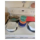 Corningware and pyrex