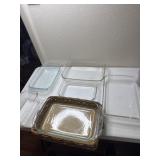 Pyrex and other glass baking dishes
