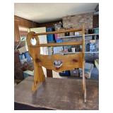 Quilt rack 28"x17"x34"