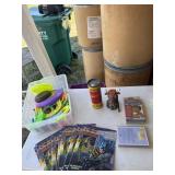 Batman color books, tennis balls and more