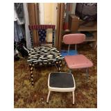 Wood chair, child