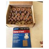 Grinding stones and sand paper