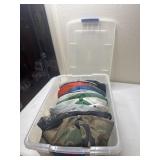 Tote of caps