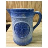 Vintage Salt Glaze Butterfly Pitcher