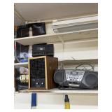 Air purifiers and 2 cassette players