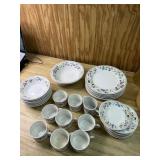 Faberware Stoneware English Garden dishes 6- 10ï¿½