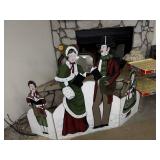 5ï¿½ Christmas Caroler decorations plywood
