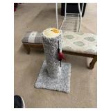 Cat tree and 2 foot stools