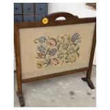 Vintage needle point display 26ï¿½x27ï¿½