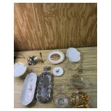 Mixed lot of vintage dishes