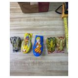 5 Vintage Clickers grass hopper doesnï¿½t work