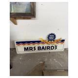 Mrs Bairdï¿½s sign- wood