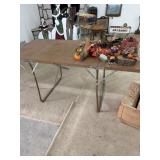 Metal folding table only