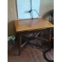 28x40 solid wood table with extended sides