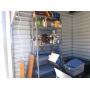 Shelving Units, Lawn Mower, Sewing Machine, Lawn s