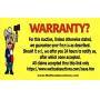 Warranty YES ALL ITEMS