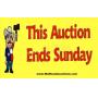 Auction Ends Sunday August 6