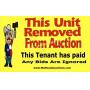 This unit removed from auction