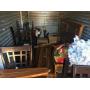 0203: Table, Chairs, Headboard