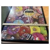 Art -  Framed Donut Puzzle 20x29 inches