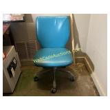 Rolling Chair - Turquoise Really Comfortable