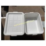 Storage Tubs lot of 7 , 1 Lid